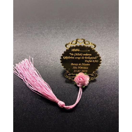 Pleksi Magnet Püsküllü