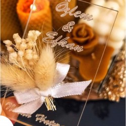 Şeffaf Pleksi Magnet