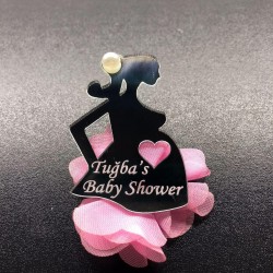 Pleksi Baby Shower  Magnet