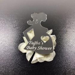 Pleksi Baby Shower  Magnet