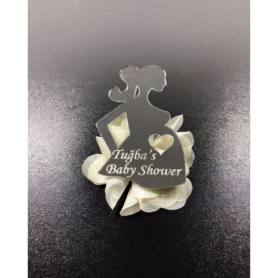 Pleksi Baby Shower  Magnet