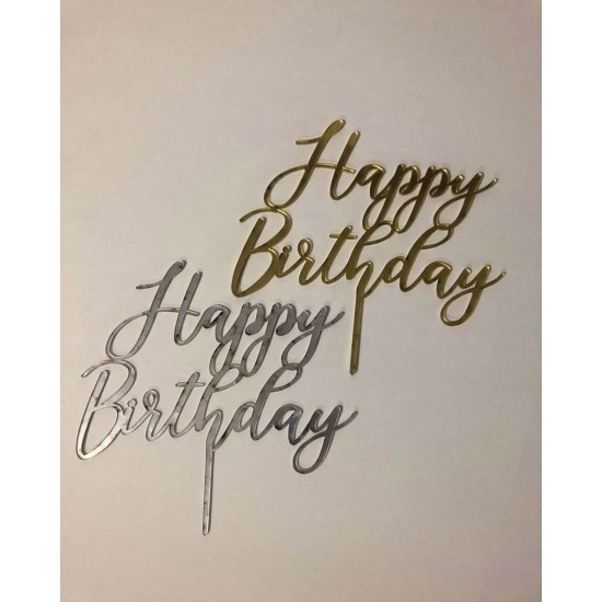 Pleksi Pasta Süsü (Happy Birthday)