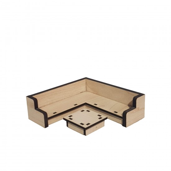 Ahşap Oyuncak Oturma Grubu Ahşap Oyuncak Oturma Grubu