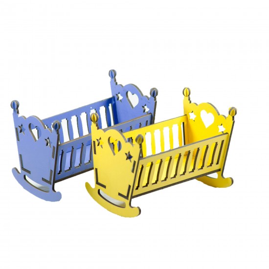 Ahşap Oyuncak Beşik Ahşap Oyuncak Beşik