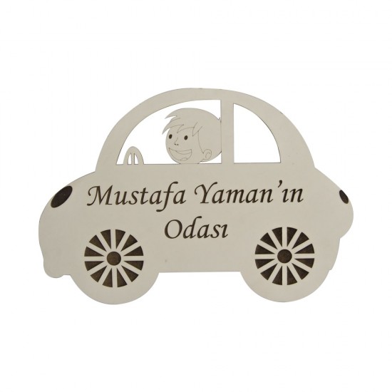 Ahşap Araba Kapı Süsü Ahşap Araba Kapı Süsü